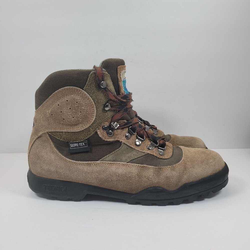 Tecnica Trekking Gore-Tex Men's Brown Hiking Boots US Size 11